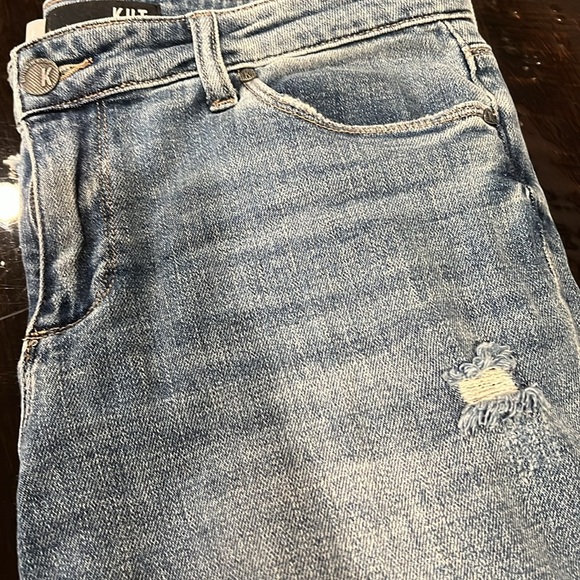 KUT jeans Reese ankle straight leg size 8 - Picture 6 of 7